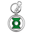 Green Lantern Logo Colored Pewter Key Chain